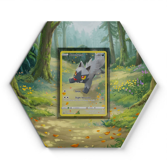 GG33/GG70 Medhyèna - Extended Artwork Pokemon Card Display