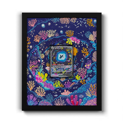 GG39 Luminéon V - Extended Artwork Framed Pokemon Card Display