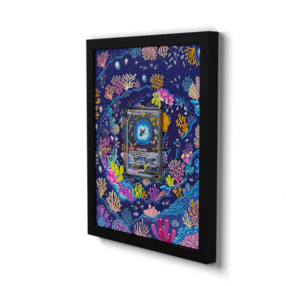 GG39 Luminéon V - Extended Artwork Framed Pokemon Card Display
