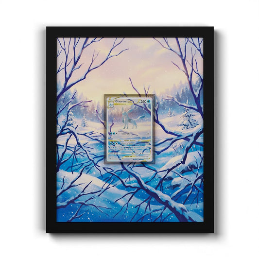 GG40 Givrali VSTAR - Extended Artwork Framed Pokemon Card Display