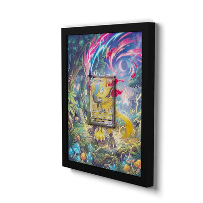 GG42 Zeraora VMAX - Extended Artwork Framed Pokemon Card Display