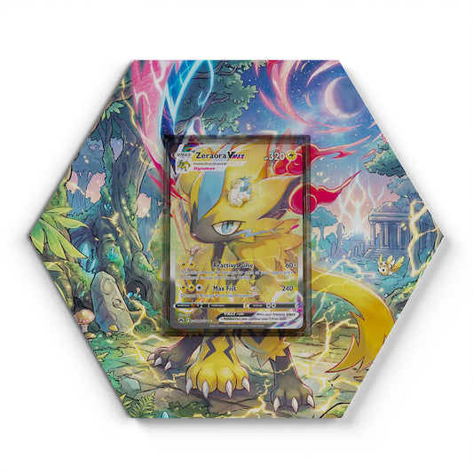 GG42/GG70 Zeraora VMAX - Extended Artwork Pokemon Card Display