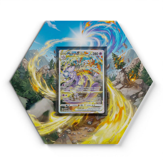 GG44/GG70 Mewtwo VSTAR - Extended Artwork Pokemon Card Display