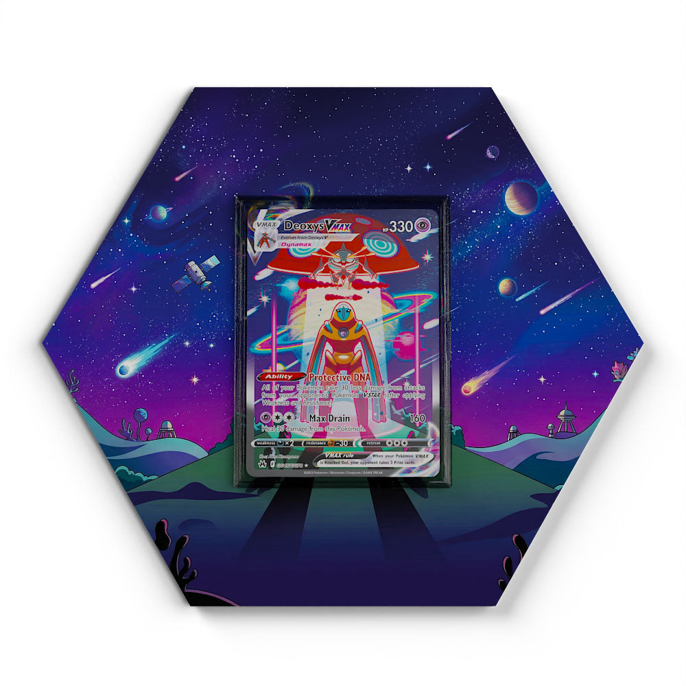 GG45/GG70 Deoxys VMAX - Extended Artwork Pokemon Card Display