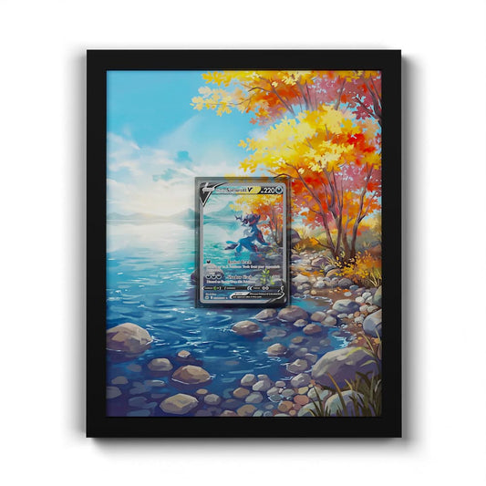 GG51 Clamiral de Hisui V - Extended Artwork Framed Pokemon Card Display
