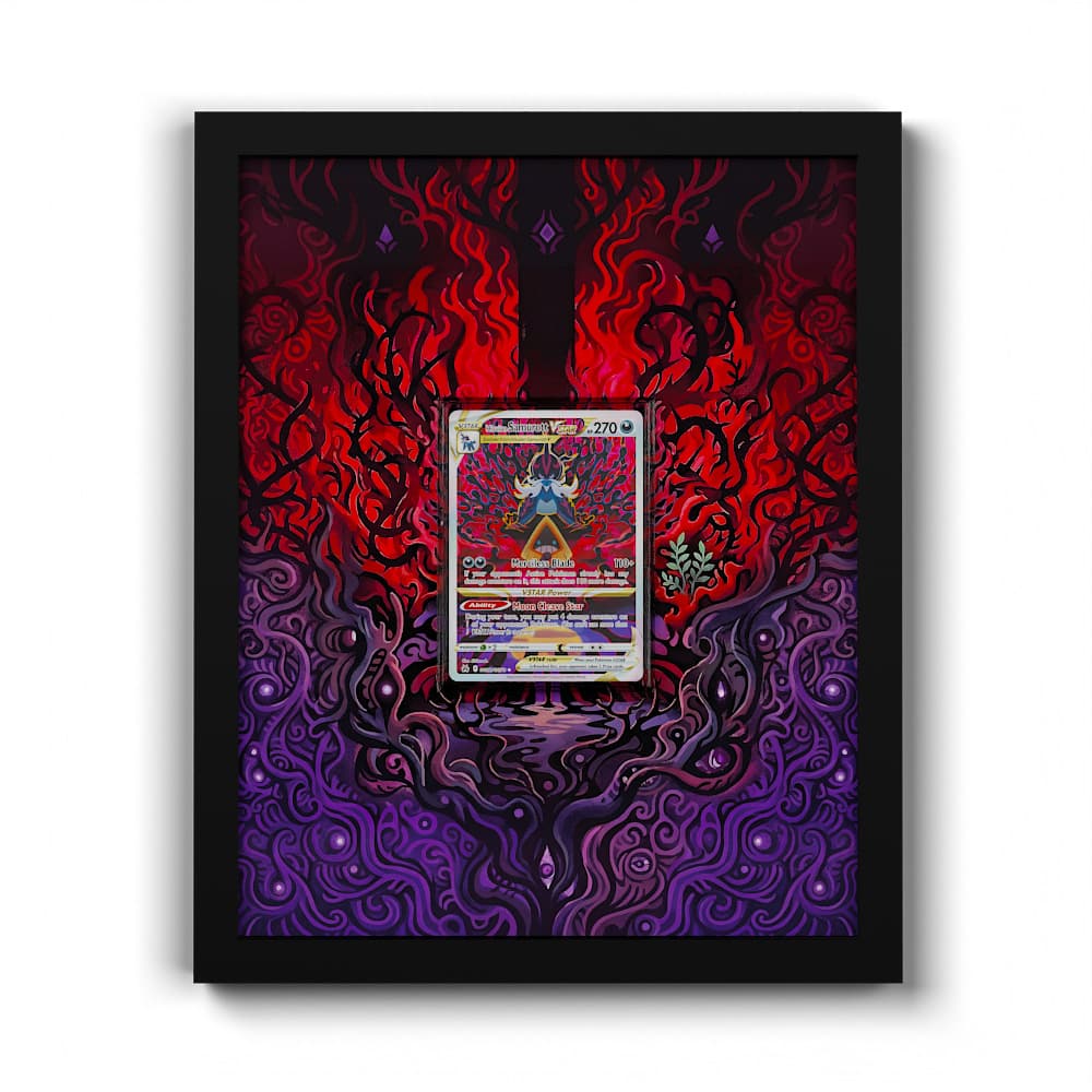 GG52 Clamiral de Hisui VSTAR - Extended Artwork Framed Pokemon Card Display