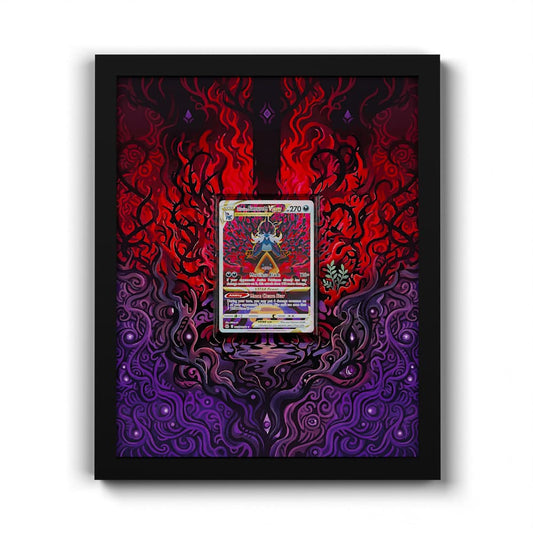 GG52 Clamiral de Hisui VSTAR - Extended Artwork Framed Pokemon Card Display