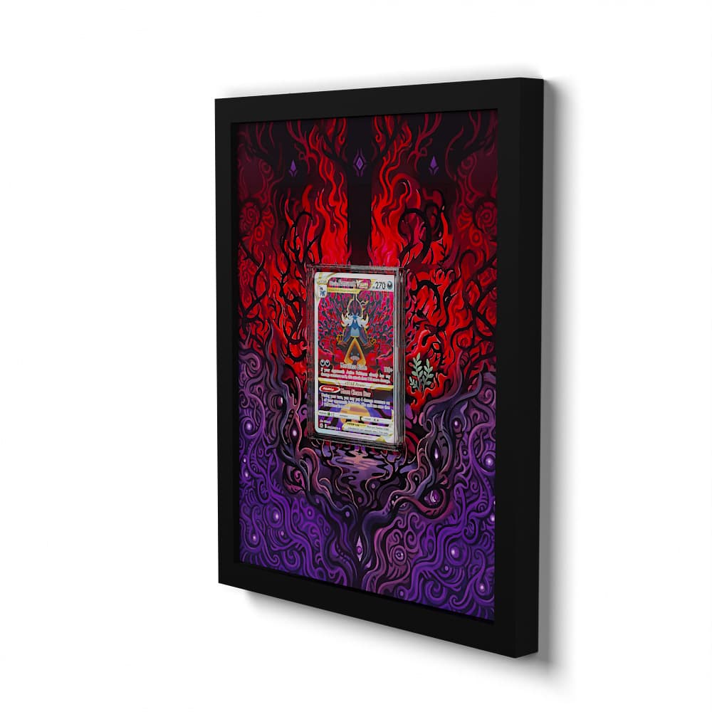 GG52 Clamiral de Hisui VSTAR - Extended Artwork Framed Pokemon Card Display