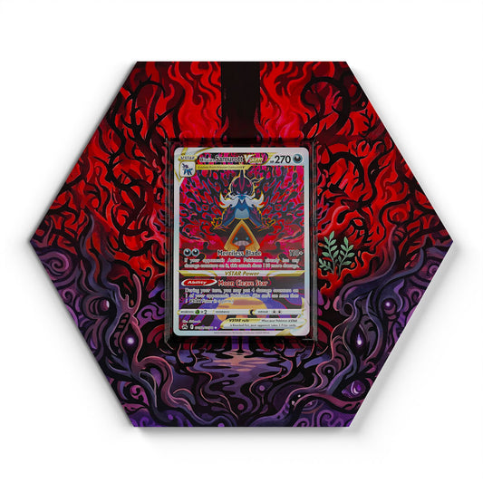 GG52/GG70 Clamiral de Hisui VSTAR - Extended Artwork Pokemon Card Display