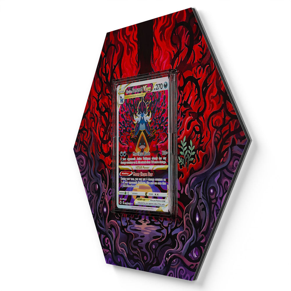 GG52/GG70 Clamiral de Hisui VSTAR - Extended Artwork Pokemon Card Display