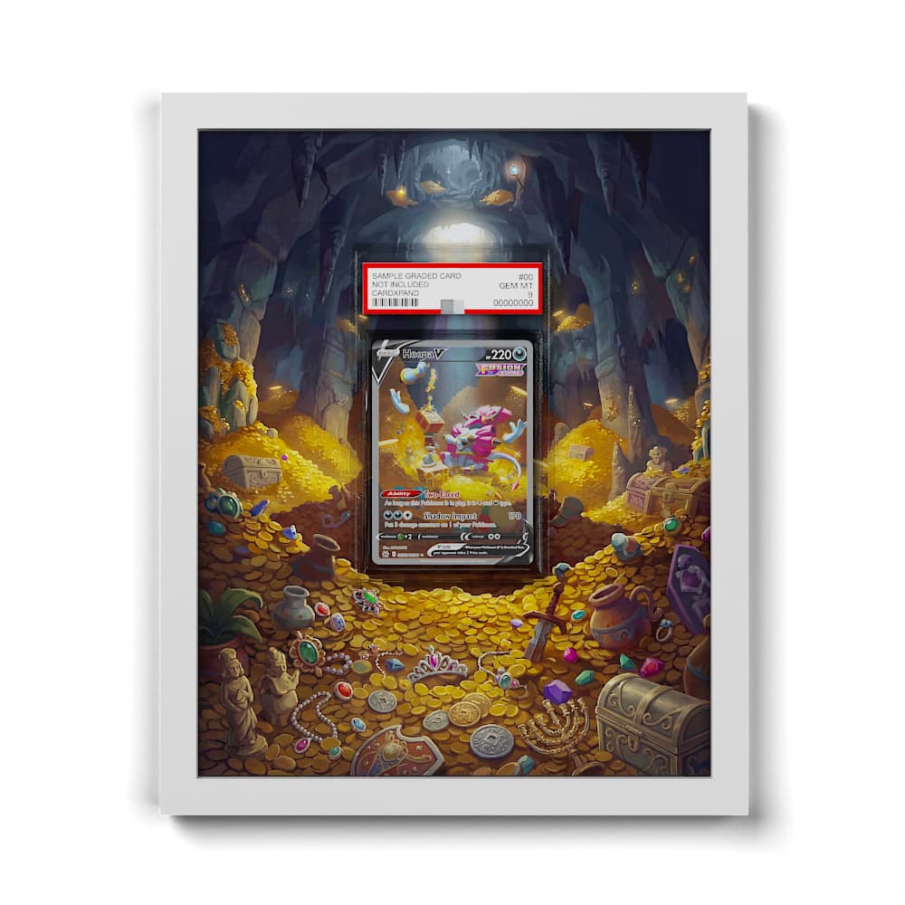 GG53 Hoopa V - Extended Artwork Framed Pokemon Card Display