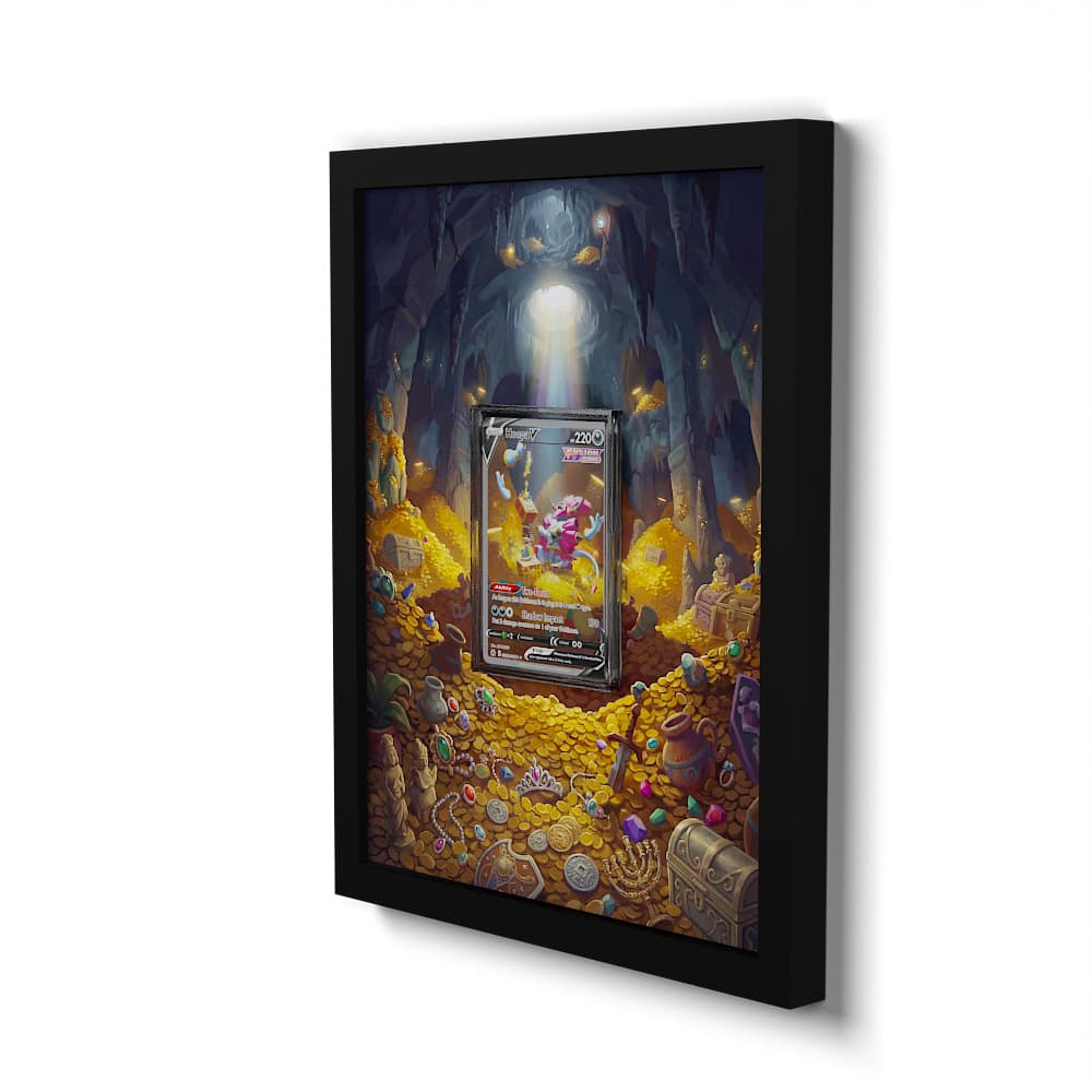 GG53 Hoopa V - Extended Artwork Framed Pokemon Card Display
