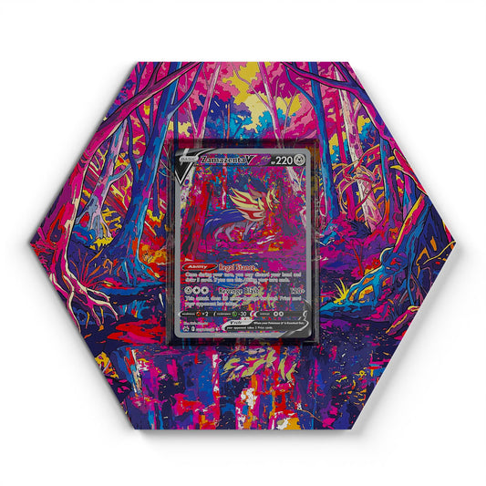 GG54/GG70 Zamazenta V - Extended Artwork Pokemon Card Display