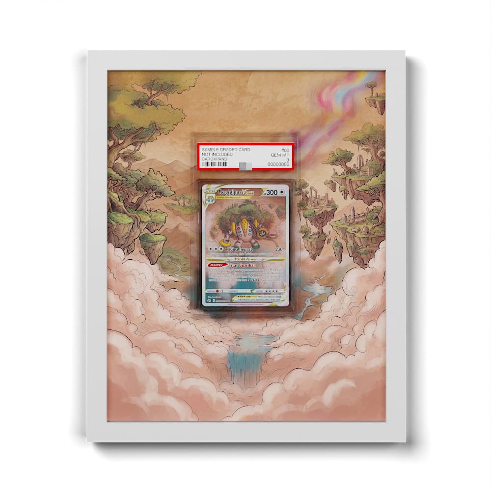 GG55 Regigigas VSTAR - Extended Artwork Framed Pokemon Card Display