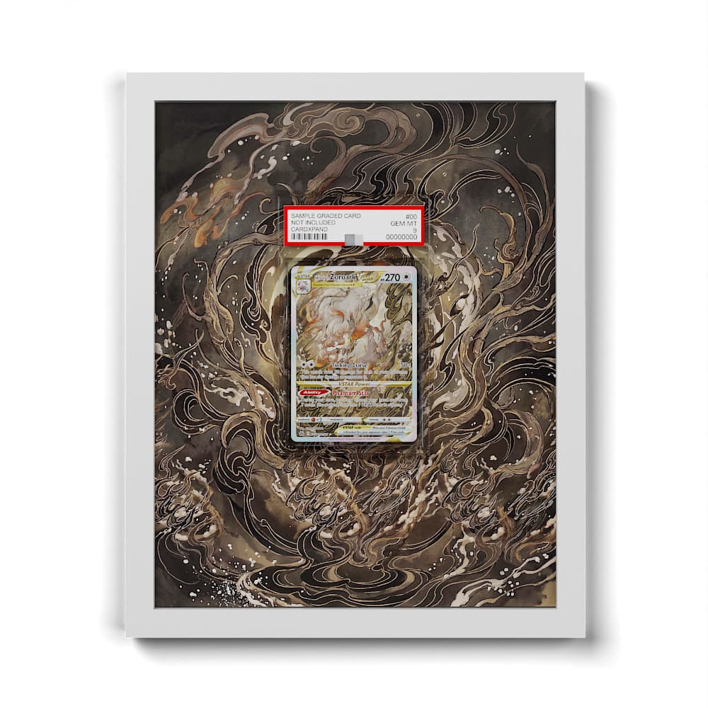 GG56 Zoroark de Hisui VSTAR - Extended Artwork Framed Pokemon Card Display