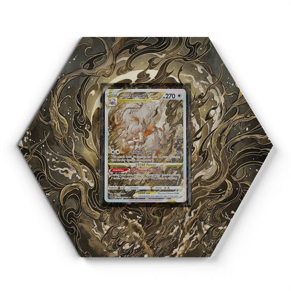GG56/GG70 Zoroark de Hisui VSTAR - Extended Artwork Pokemon Card Display