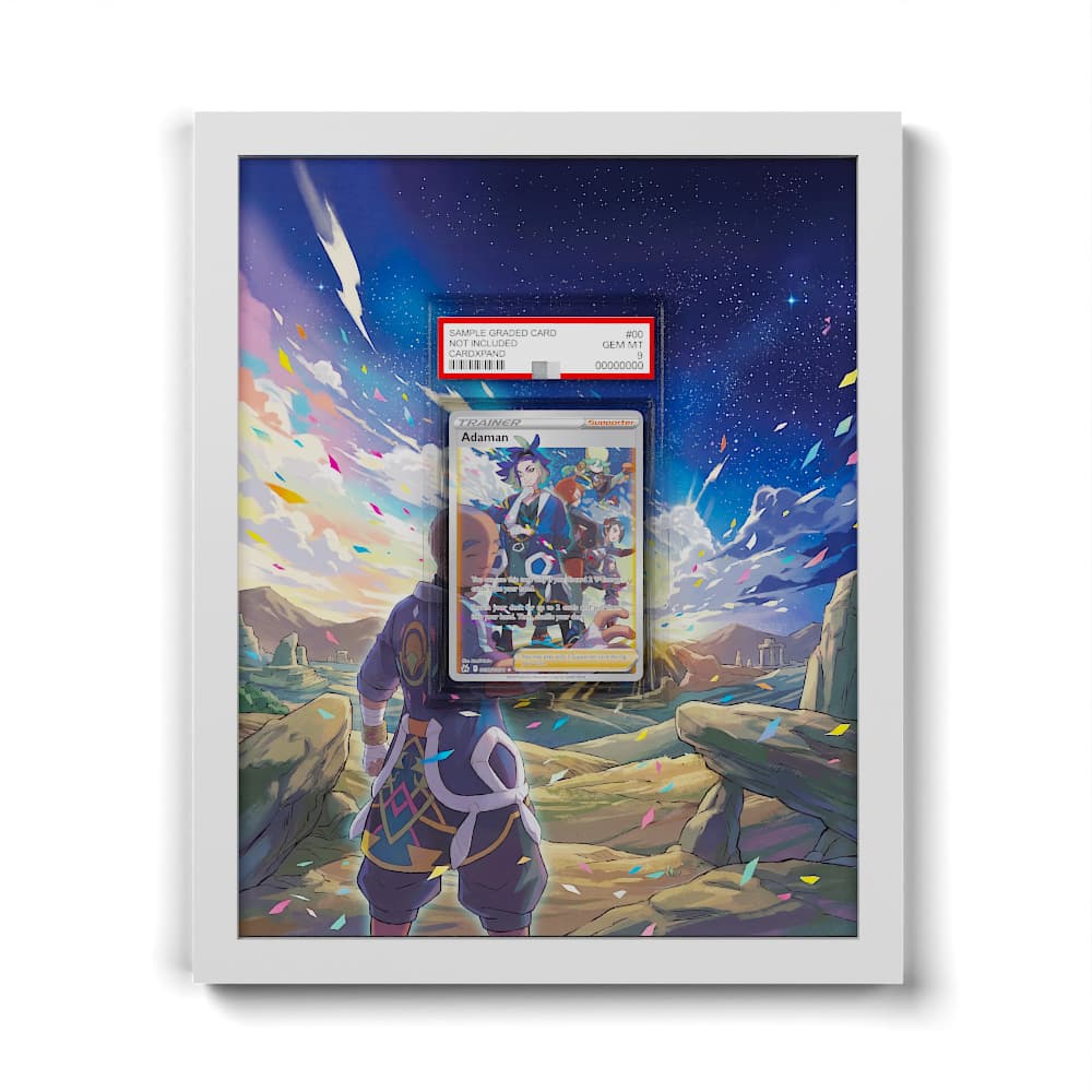 GG57 Adamantin - Extended Artwork Framed Pokemon Card Display