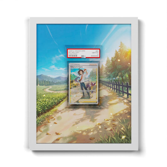 GG58 Attention de Tcheren - Extended Artwork Framed Pokemon Card Display