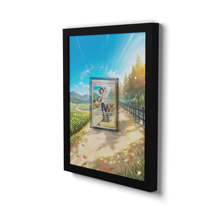 GG58 Attention de Tcheren - Extended Artwork Framed Pokemon Card Display