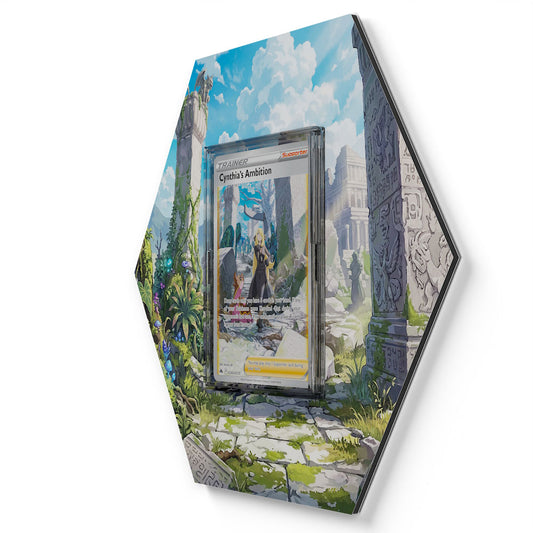 GG60/GG70 Ambition de Cynthia - Extended Artwork Pokemon Card Display