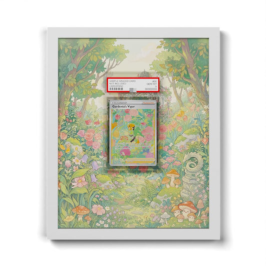 GG61 Énergie de Gardénia - Extended Artwork Framed Pokemon Card Display
