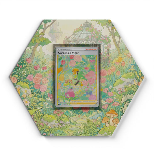 GG61/GG70 Énergie de Gardénia - Extended Artwork Pokemon Card Display