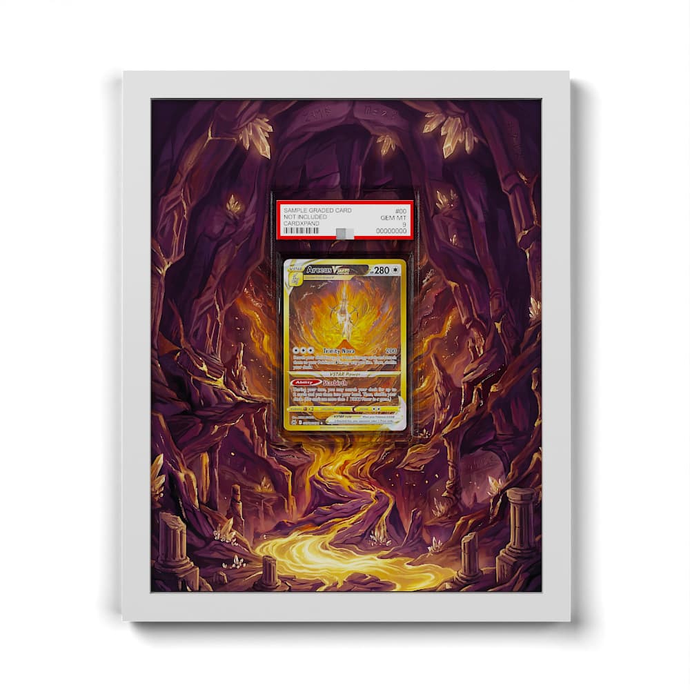 GG70 Arceus VSTAR - Extended Artwork Framed Pokemon Card Display