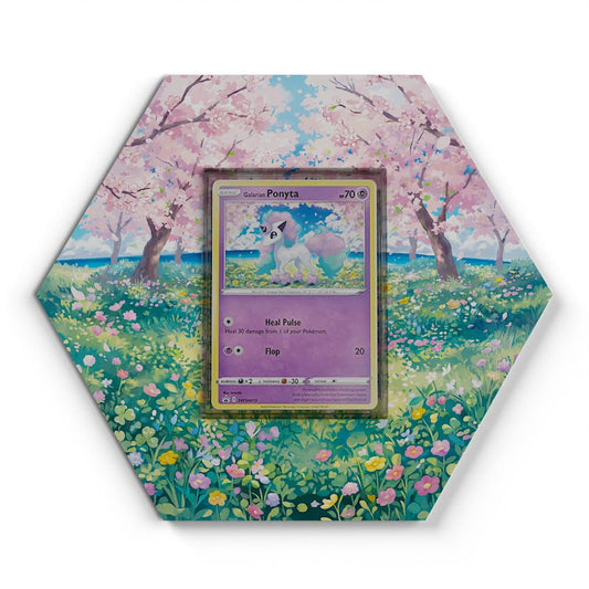 SWSH013 Ponyta de Galar - Extended Artwork Pokemon Card Display