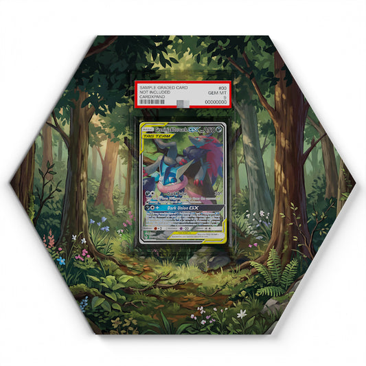 201/214 Amphinobi & Zoroark GX - Extended Artwork Pokemon Card Display