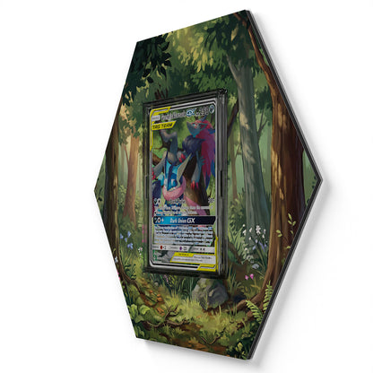 201/214 Amphinobi & Zoroark GX - Extended Artwork Pokemon Card Display