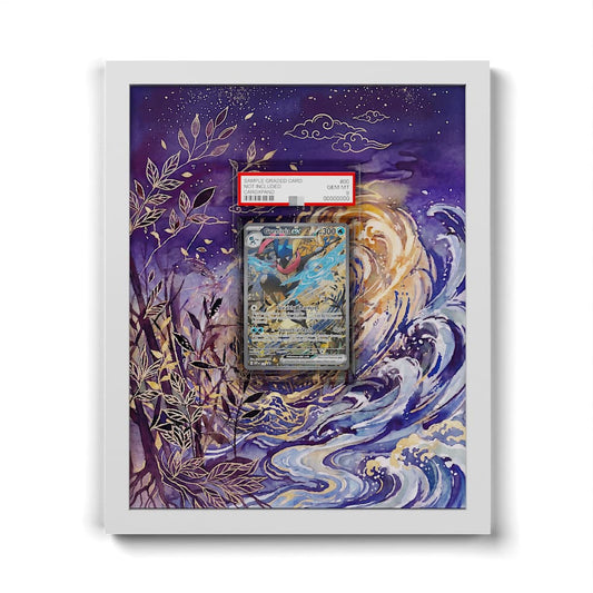 SVP 132 Amphinobi EX - Extended Artwork Framed Pokemon Card Display