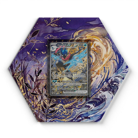 132 Amphinobi EX - Extended Artwork Pokemon Card Display