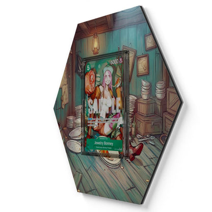 Jewelry Bonney (OP07-026) Parallel - Extended Artwork One Piece Card Display