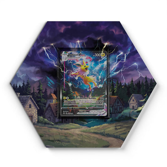 184 Voltali - Extended Artwork Pokemon Card Display