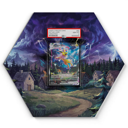 184 Voltali - Extended Artwork Pokemon Card Display