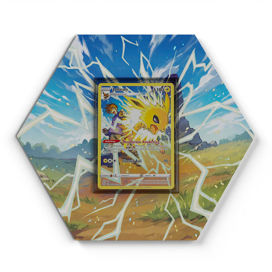 TG04/TG30 Voltali - Extended Artwork Pokemon Card Display