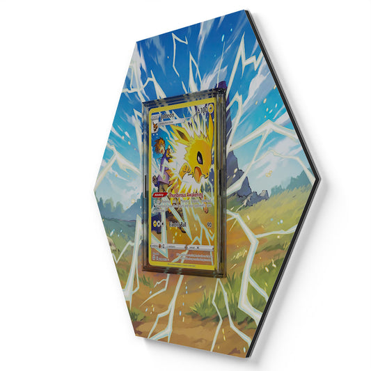 TG04/TG30 Voltali - Extended Artwork Pokemon Card Display