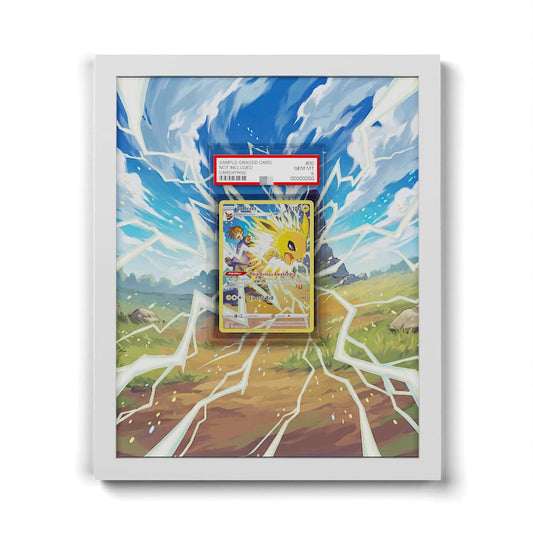 TG04 Voltali - Extended Artwork Framed Pokemon Card Display