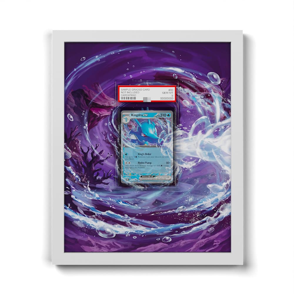 012/064 Hyporoi EX - Extended Artwork Framed Pokemon Card Display