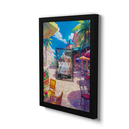 EB02-045 Law AA - Extended Artwork Framed One Piece Card Display