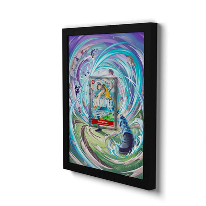 OP14-009 Law AA - Extended Artwork Framed One Piece Card Display