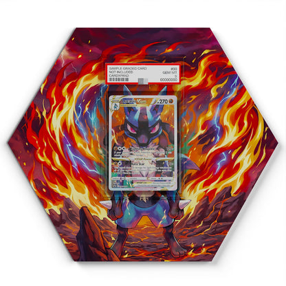 291 Lucario VSTAR - Extended Artwork Pokemon Card Display