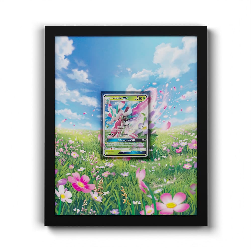 015/149 Floramantis GX - Extended Artwork Framed Pokemon Card Display