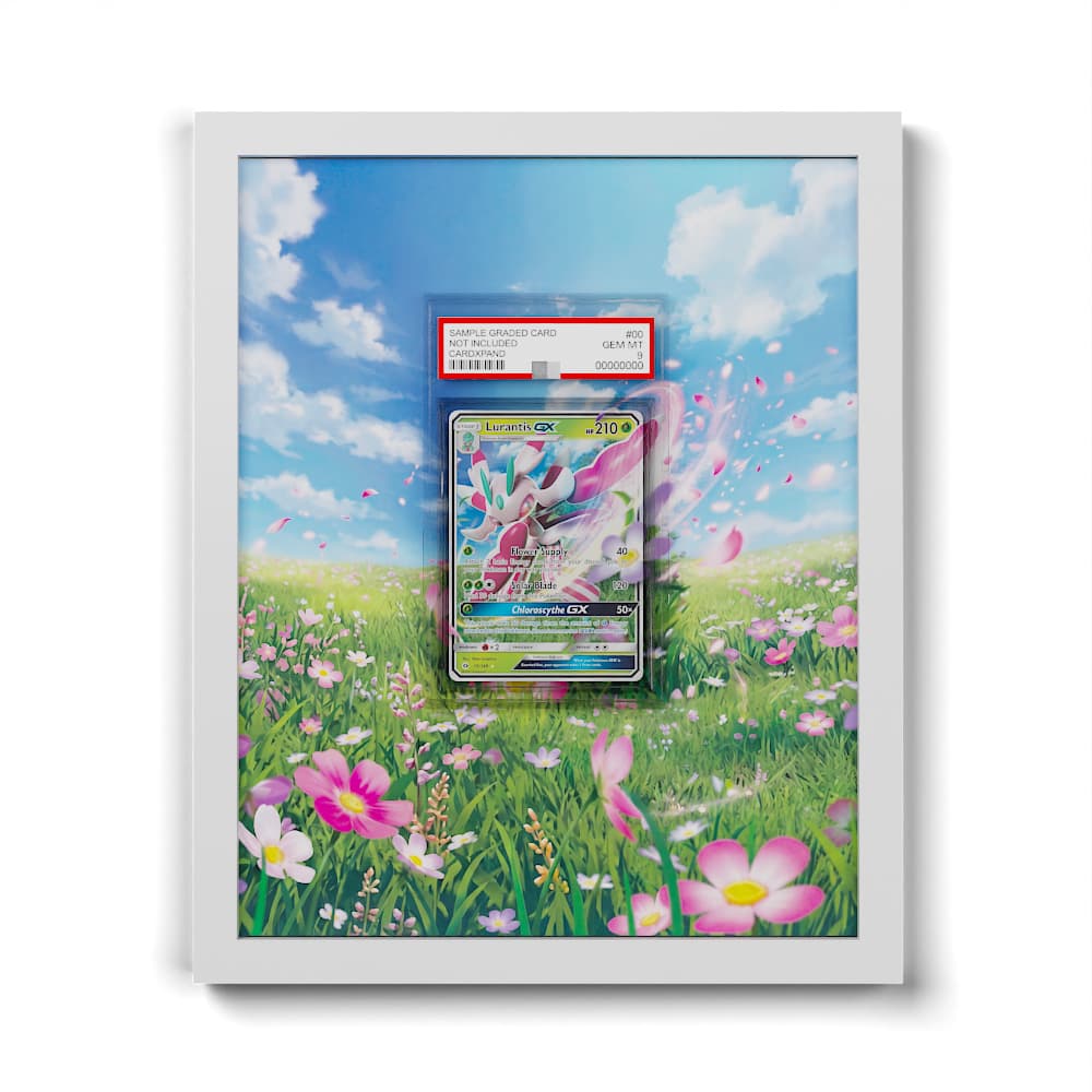 015/149 Floramantis GX - Extended Artwork Framed Pokemon Card Display