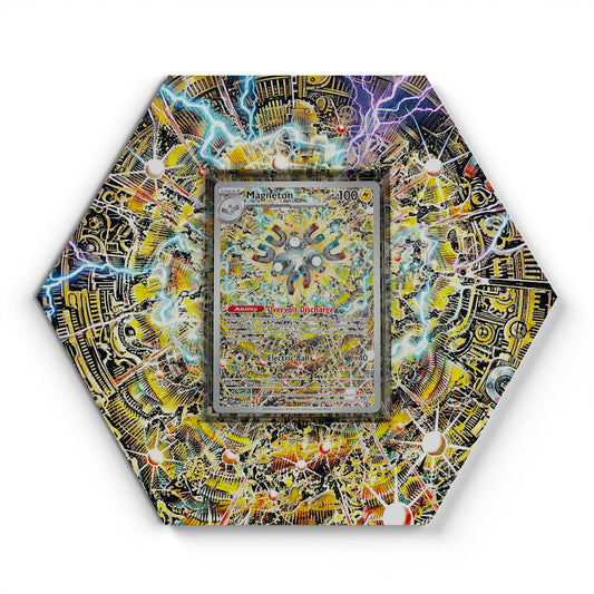 159 Magnéton (Promo) - Extended Artwork Pokemon Card Display