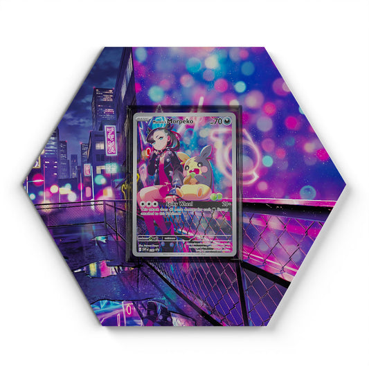 206 Morpeko de Rosemary - Extended Artwork Pokemon Card Display