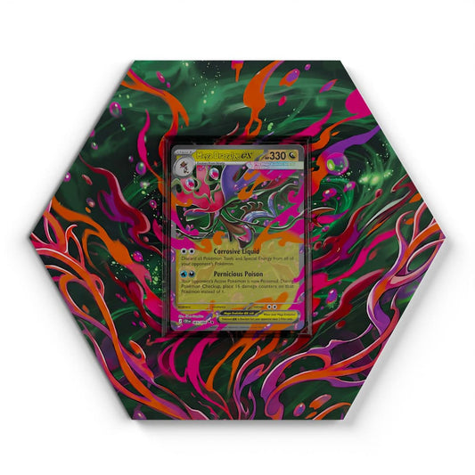 065/086 Méga-Drackhaus EX - Extended Artwork Pokemon Card Display