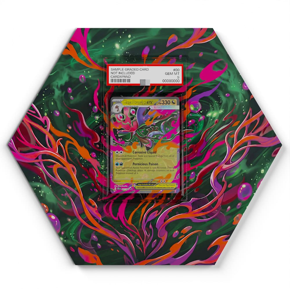065/086 Méga-Drackhaus EX - Extended Artwork Pokemon Card Display