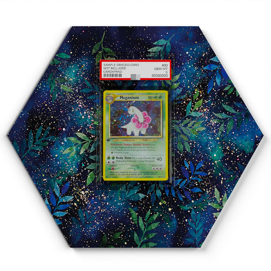 154 Méganium - Extended Artwork Pokemon Card Display