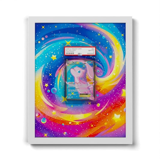 RC24 Mew EX - Extended Artwork Framed Pokemon Card Display